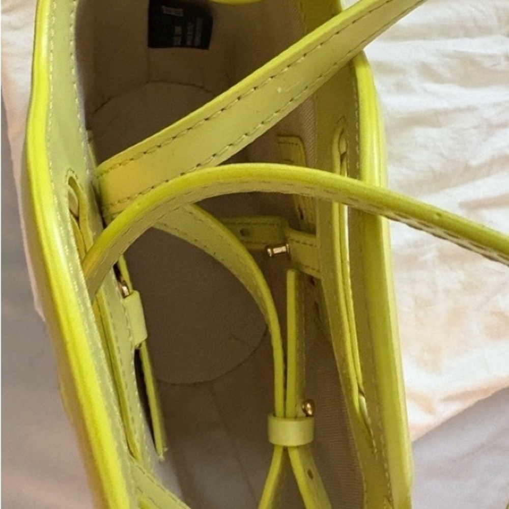 Marni Lime Woven Mini Bag - Picture 4 of 4